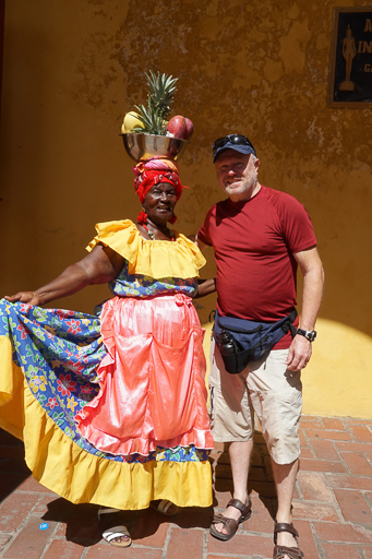 Cartageña leaving dinner