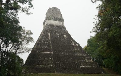Tikal Mayan Pyramid complex